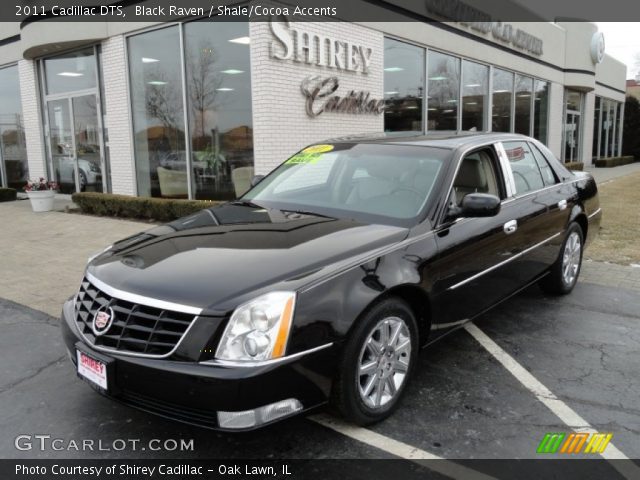 2011 Cadillac DTS  in Black Raven