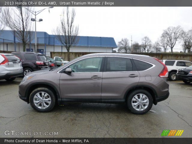 2013 Honda cr v ex-l urban titanium