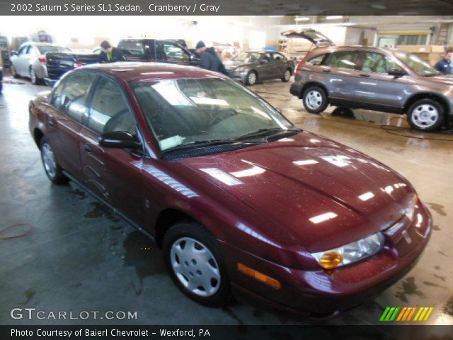 2002 Saturn S Series SL1 Sedan in Cranberry