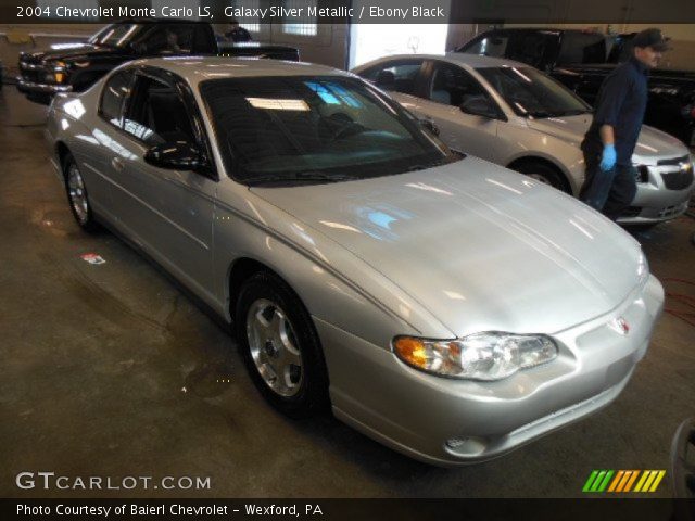 2004 Chevrolet Monte Carlo LS in Galaxy Silver Metallic