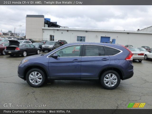 2013 Honda CR-V EX AWD in Twilight Blue Metallic