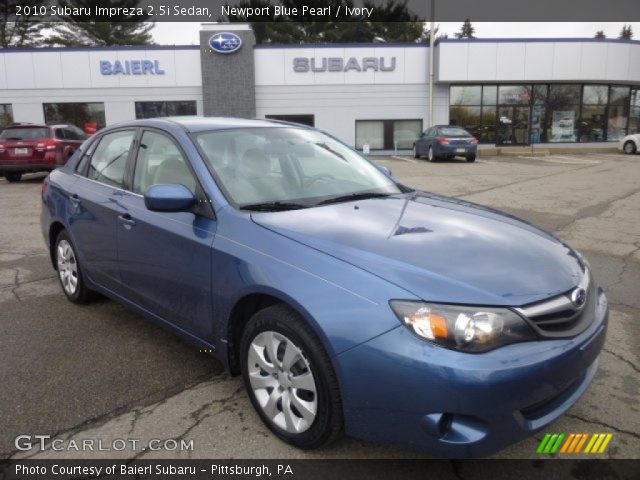 2010 Subaru Impreza 2.5i Sedan in Newport Blue Pearl