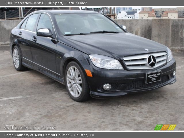 2008 Mercedes-Benz C 300 Sport in Black