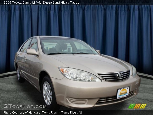 2006 Toyota Camry LE V6 in Desert Sand Mica