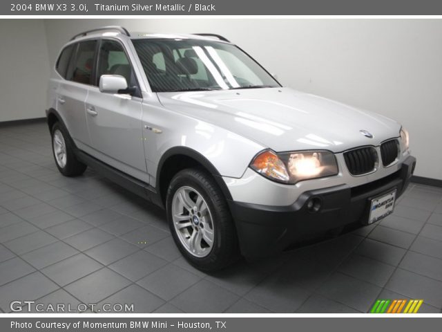2004 BMW X3 3.0i in Titanium Silver Metallic