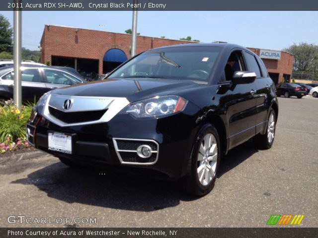 2011 Acura RDX SH-AWD in Crystal Black Pearl