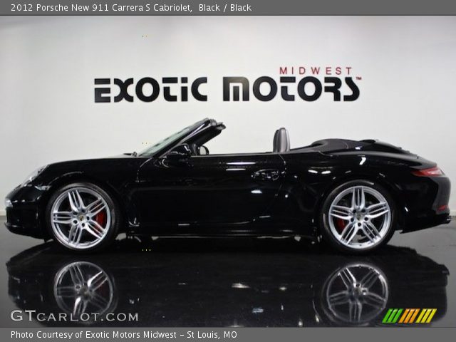2012 Porsche New 911 Carrera S Cabriolet in Black