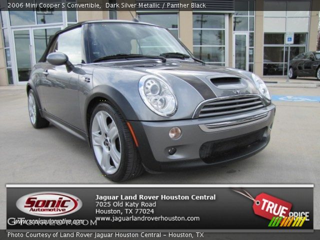 2006 Mini Cooper S Convertible in Dark Silver Metallic