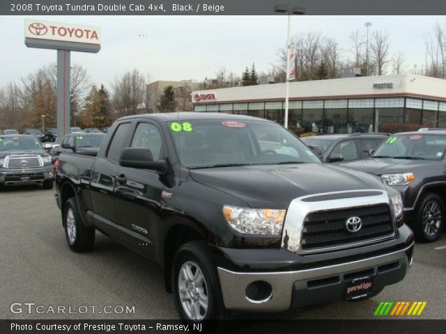 2008 Toyota Tundra Double Cab 4x4 in Black