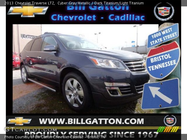 2013 Chevrolet Traverse LTZ in Cyber Gray Metallic