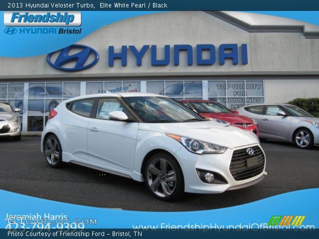 2013 Hyundai Veloster Turbo in Elite White Pearl