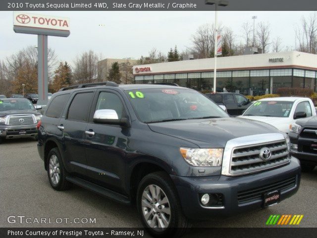 2010 Toyota Sequoia Limited 4WD in Slate Gray Metallic