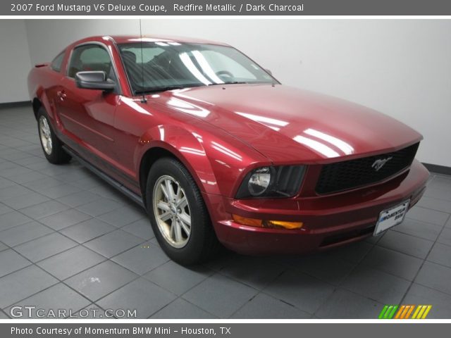 2007 Ford Mustang V6 Deluxe Coupe in Redfire Metallic