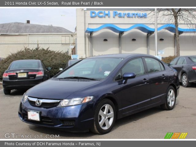 2011 Honda Civic LX-S Sedan in Royal Blue Pearl