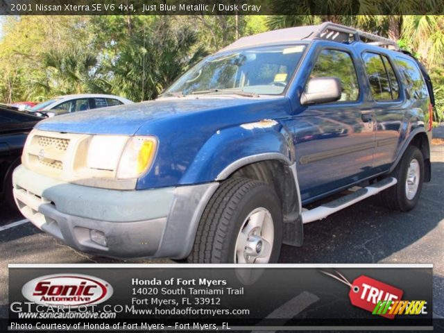 2001 Nissan Xterra SE V6 4x4 in Just Blue Metallic