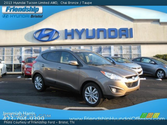 2013 Hyundai Tucson Limited AWD in Chai Bronze