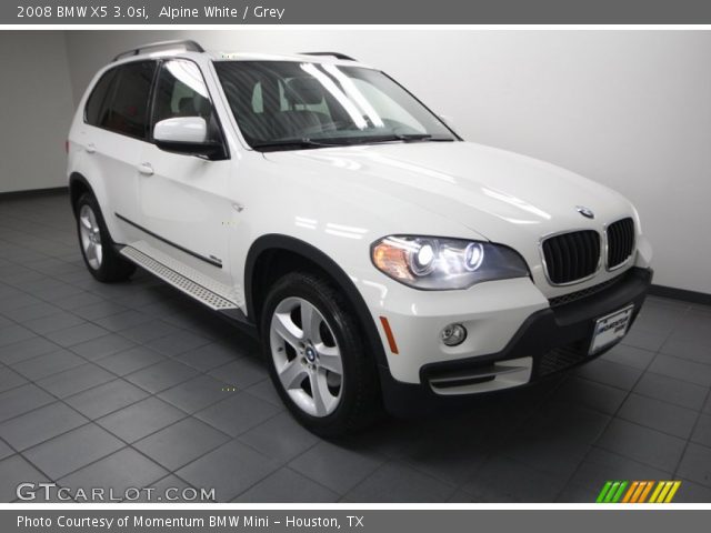 2008 BMW X5 3.0si in Alpine White