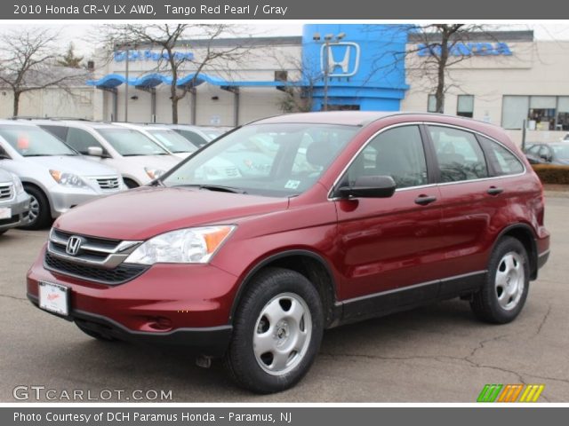 2010 Honda CR-V LX AWD in Tango Red Pearl