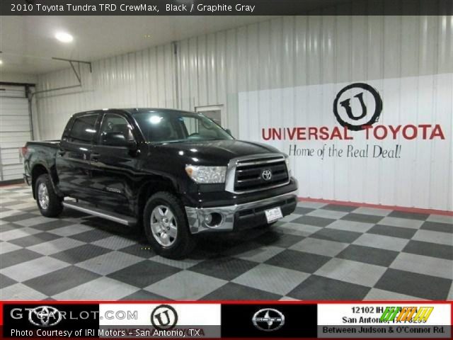 2010 Toyota Tundra TRD CrewMax in Black