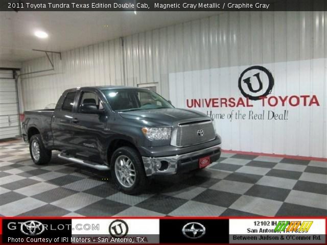 2011 Toyota Tundra Texas Edition Double Cab in Magnetic Gray Metallic