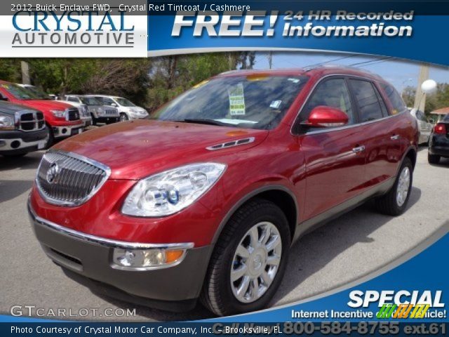 2012 Buick Enclave FWD in Crystal Red Tintcoat