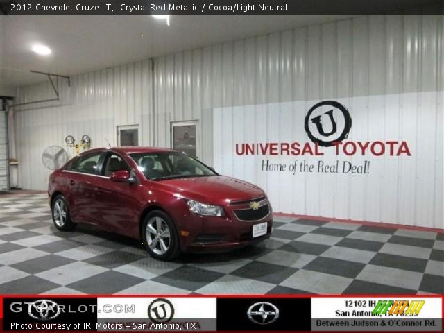 2012 Chevrolet Cruze LT in Crystal Red Metallic