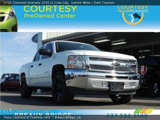 2012 Chevrolet Silverado 1500 LS Crew Cab in Summit White