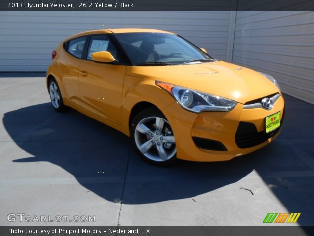 2013 Hyundai Veloster  in 26.2 Yellow