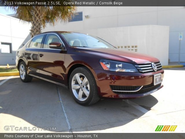 2013 Volkswagen Passat 2.5L SE in Opera Red Metallic