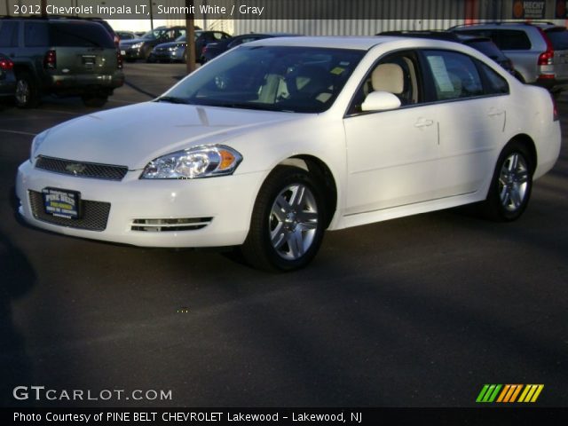 2012 Chevrolet Impala LT in Summit White