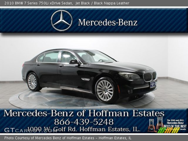 2010 BMW 7 Series 750Li xDrive Sedan in Jet Black