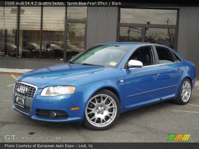 2006 Audi S4 4.2 quattro Sedan in Sprint Blue Pearl Effect