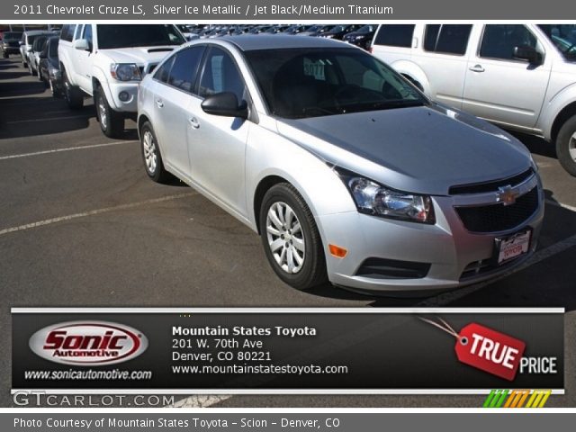 2011 Chevrolet Cruze LS in Silver Ice Metallic