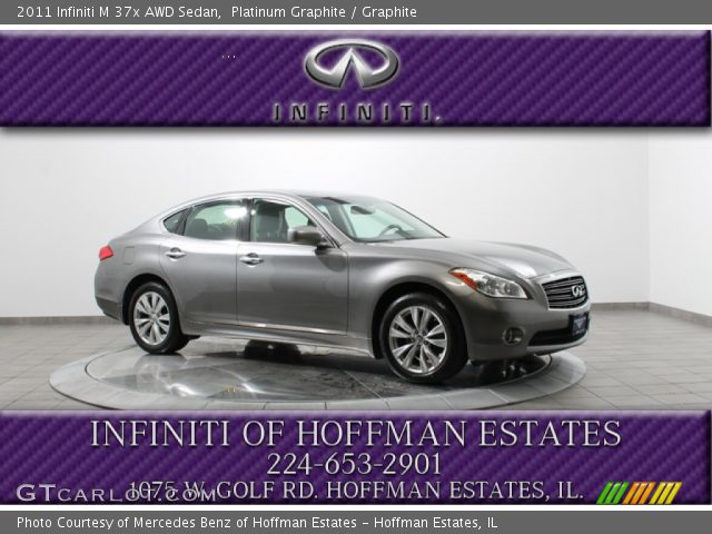 2011 Infiniti M 37x AWD Sedan in Platinum Graphite