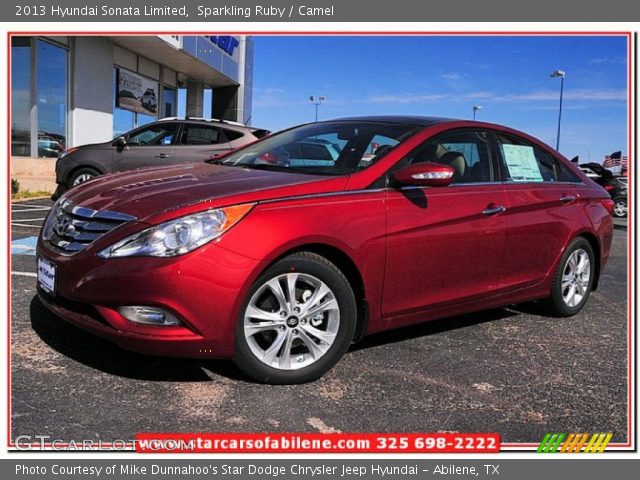 2013 Hyundai Sonata Limited in Sparkling Ruby