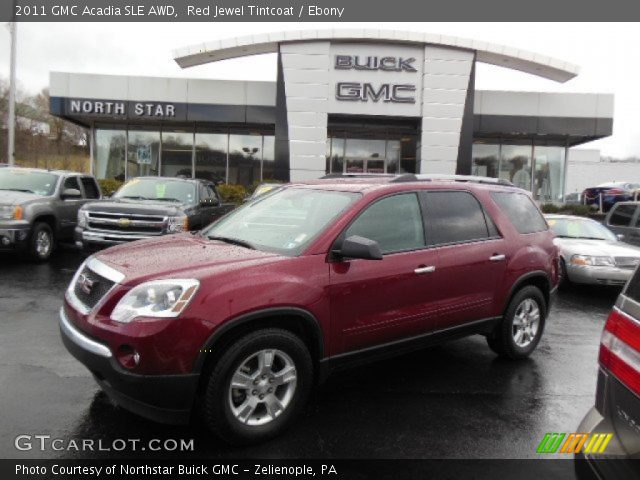 2011 GMC Acadia SLE AWD in Red Jewel Tintcoat