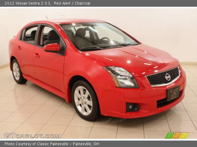 2012 Nissan Sentra 2.0 S in Red Alert