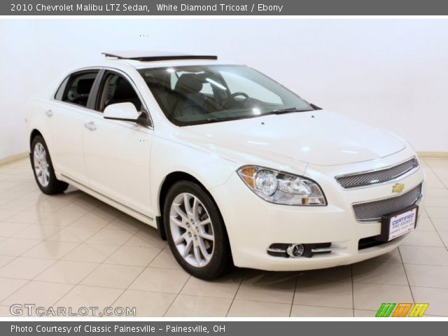 2010 Chevrolet Malibu LTZ Sedan in White Diamond Tricoat