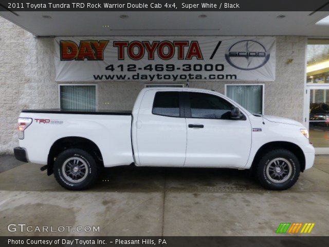 2011 Toyota Tundra TRD Rock Warrior Double Cab 4x4 in Super White
