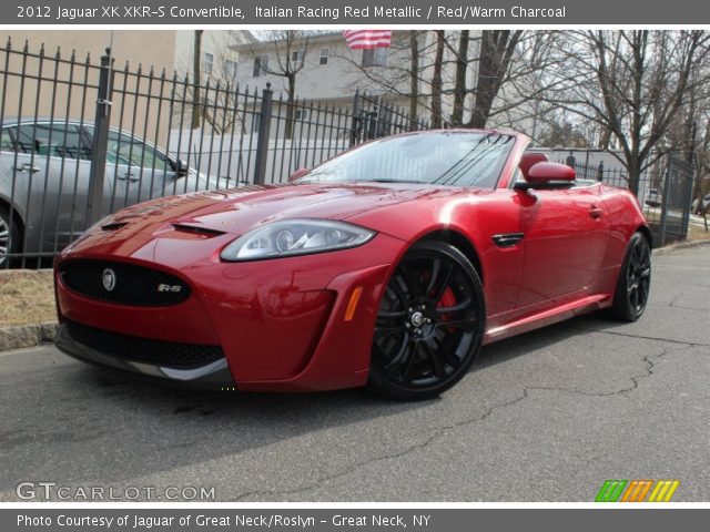 2012 Jaguar XK XKR-S Convertible in Italian Racing Red Metallic