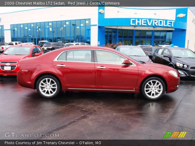 2009 Chevrolet Malibu LTZ Sedan in Red Jewel