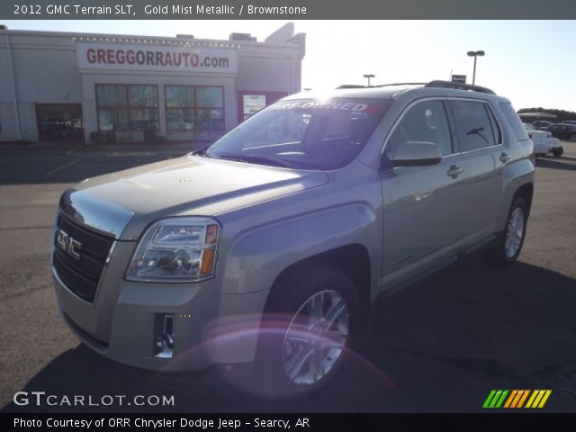 2012 GMC Terrain SLT in Gold Mist Metallic