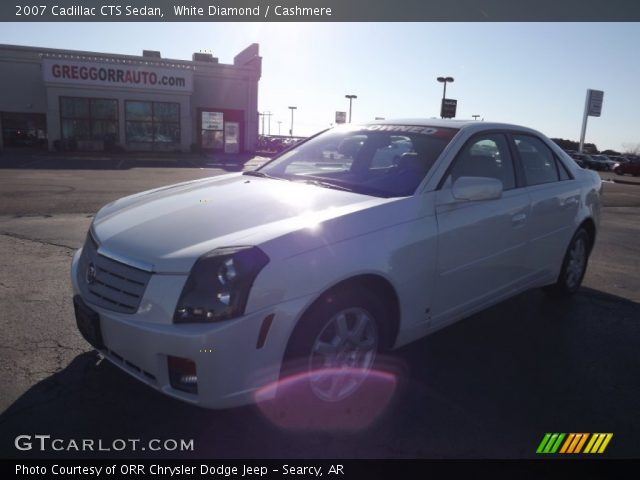 2007 Cadillac CTS Sedan in White Diamond