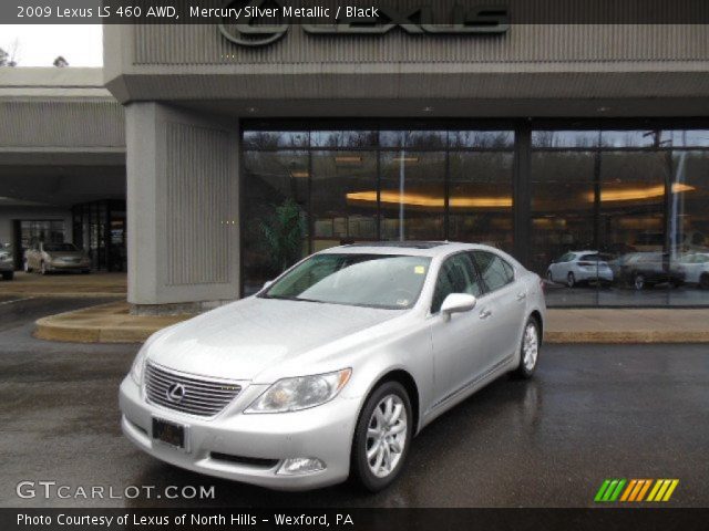 2009 Lexus LS 460 AWD in Mercury Silver Metallic