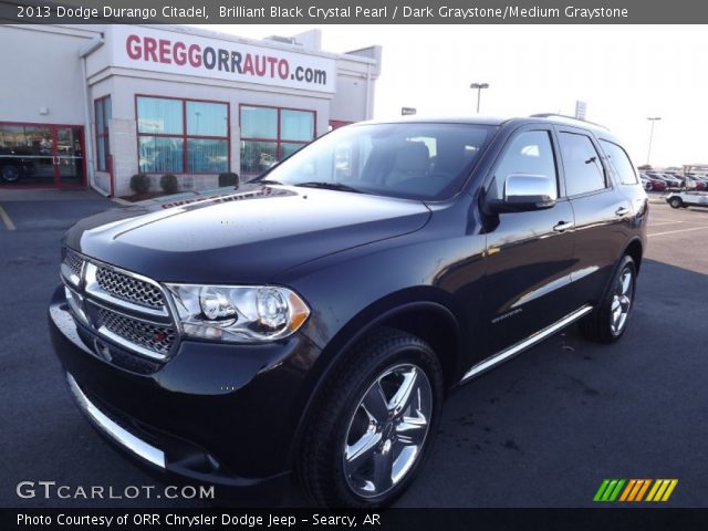 2013 Dodge Durango Citadel in Brilliant Black Crystal Pearl