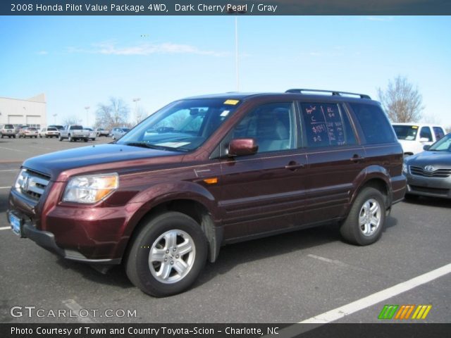 2008 Honda Pilot Value Package 4WD in Dark Cherry Pearl