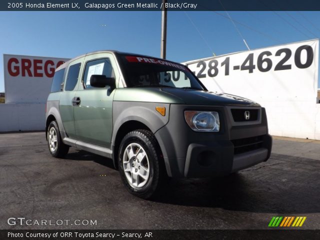 2005 Honda Element LX in Galapagos Green Metallic