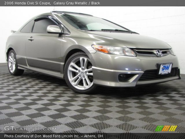 2006 Honda Civic Si Coupe in Galaxy Gray Metallic