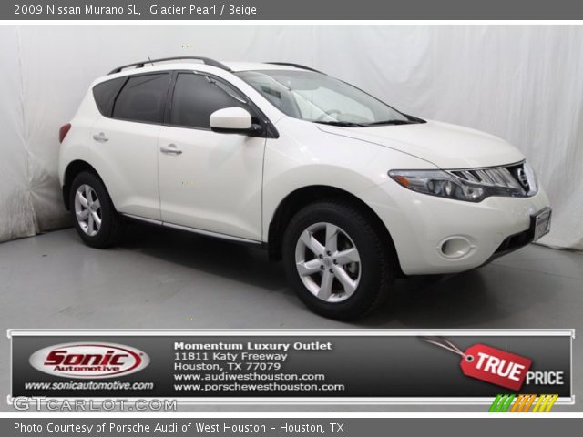 2009 Nissan Murano SL in Glacier Pearl