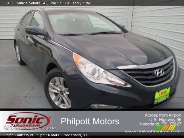 2013 Hyundai Sonata GLS in Pacific Blue Pearl
